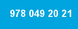 978 049 20 21